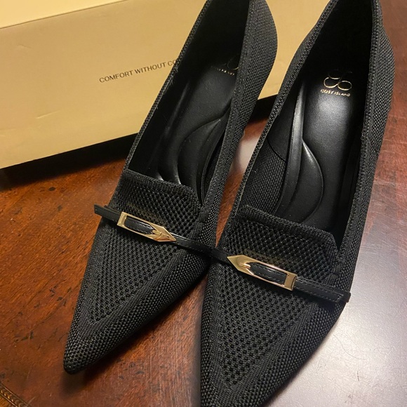 Black Cosy Island Heels - Picture 8 of 14